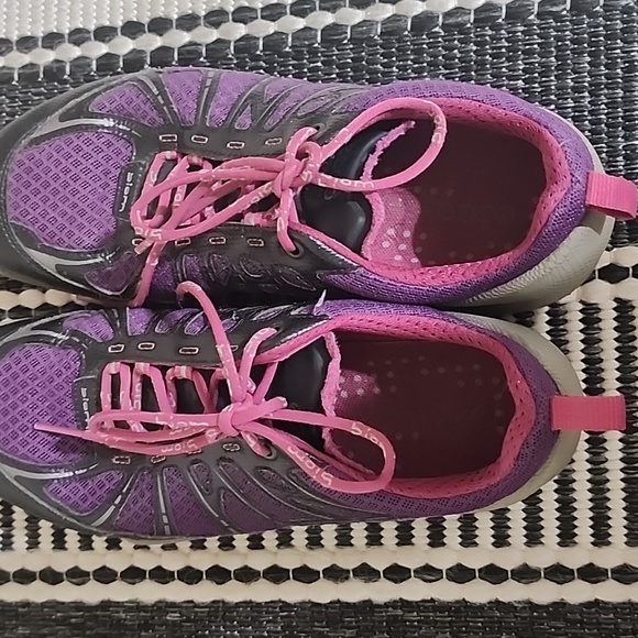 Ecco biom size 38 size 7/7.5  women's gray purple - Picture 4 of 5